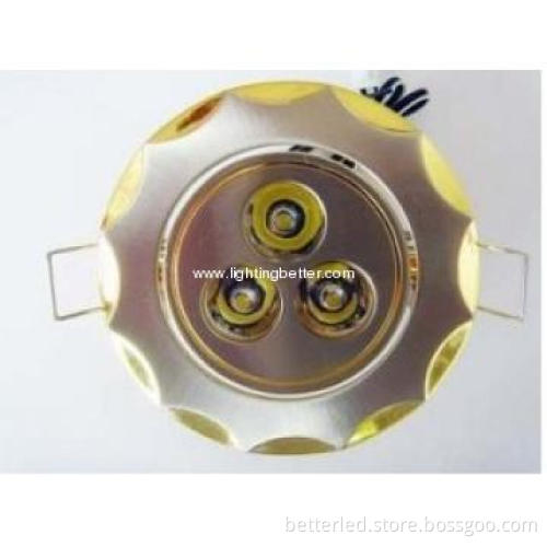 3X1W down light with highbright, high quality